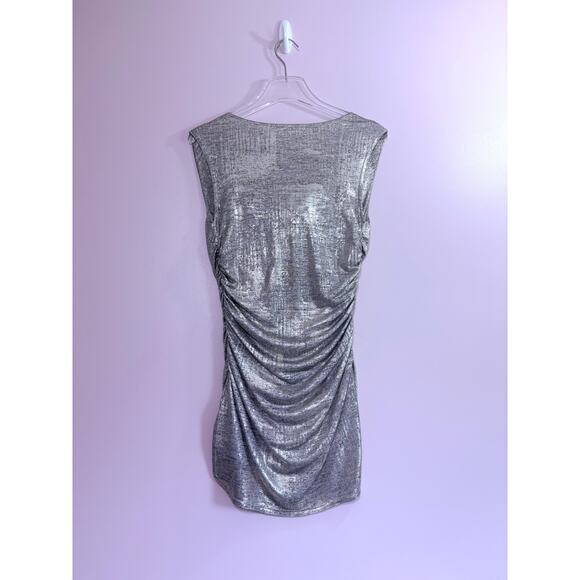 Joseph Ribkoff Gold Metallic Top Size 8 - Picture 4 of 13